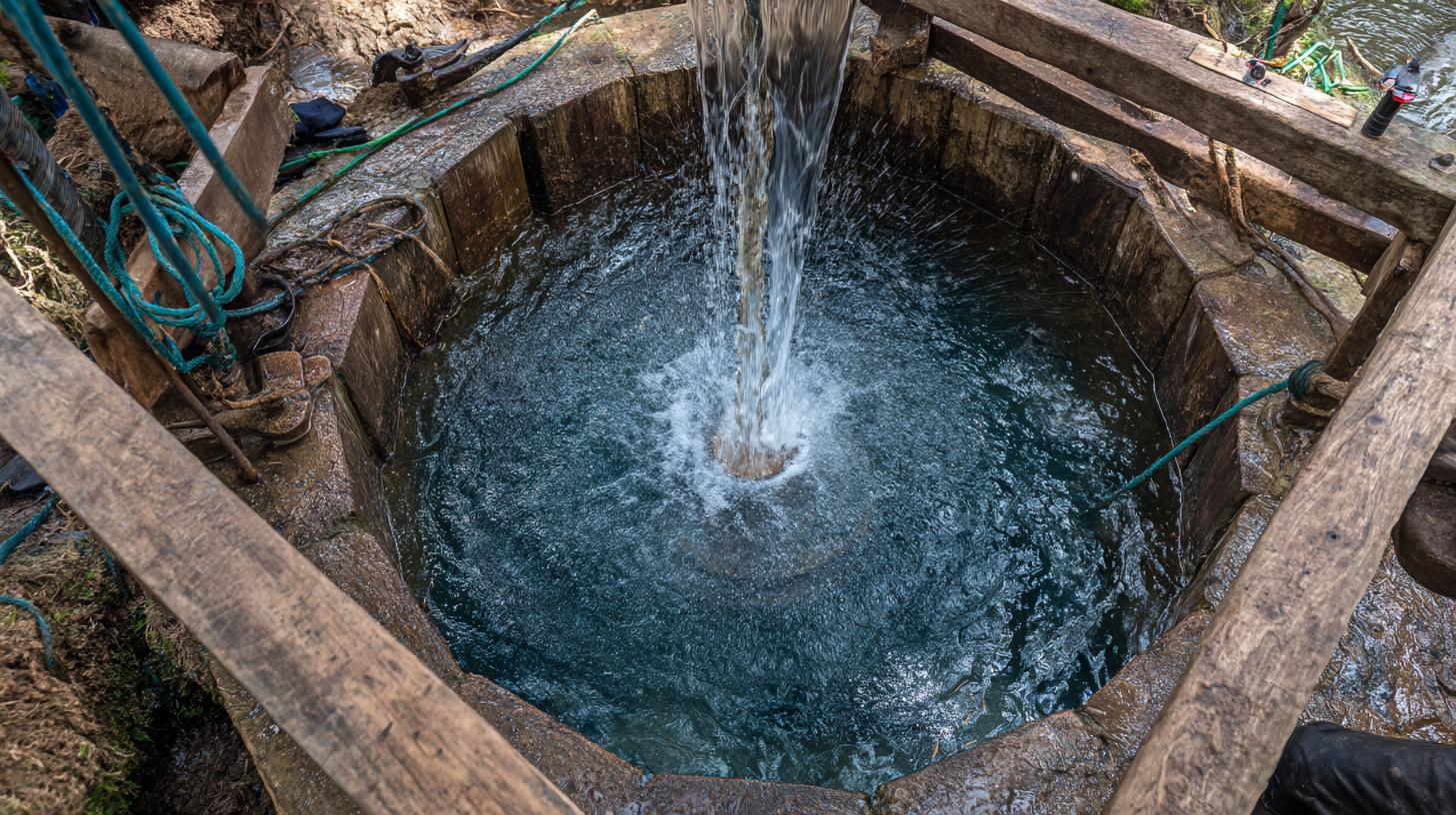 углубление скважины на воду. Шаг 5. Проверка воды и окончательная настройка