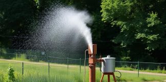 Промывка скважины воздухом: когда и как быстро вернуть воду в порядок